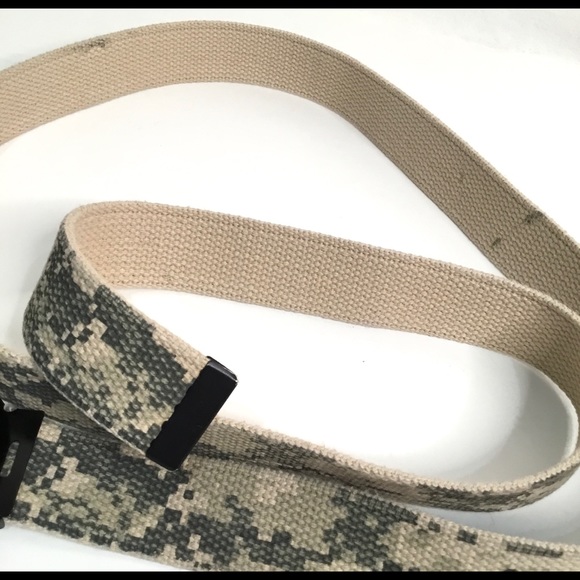 Unbranded 3-Color Digital Pattern Camouflage  Canvas Belt - Picture 5 of 5